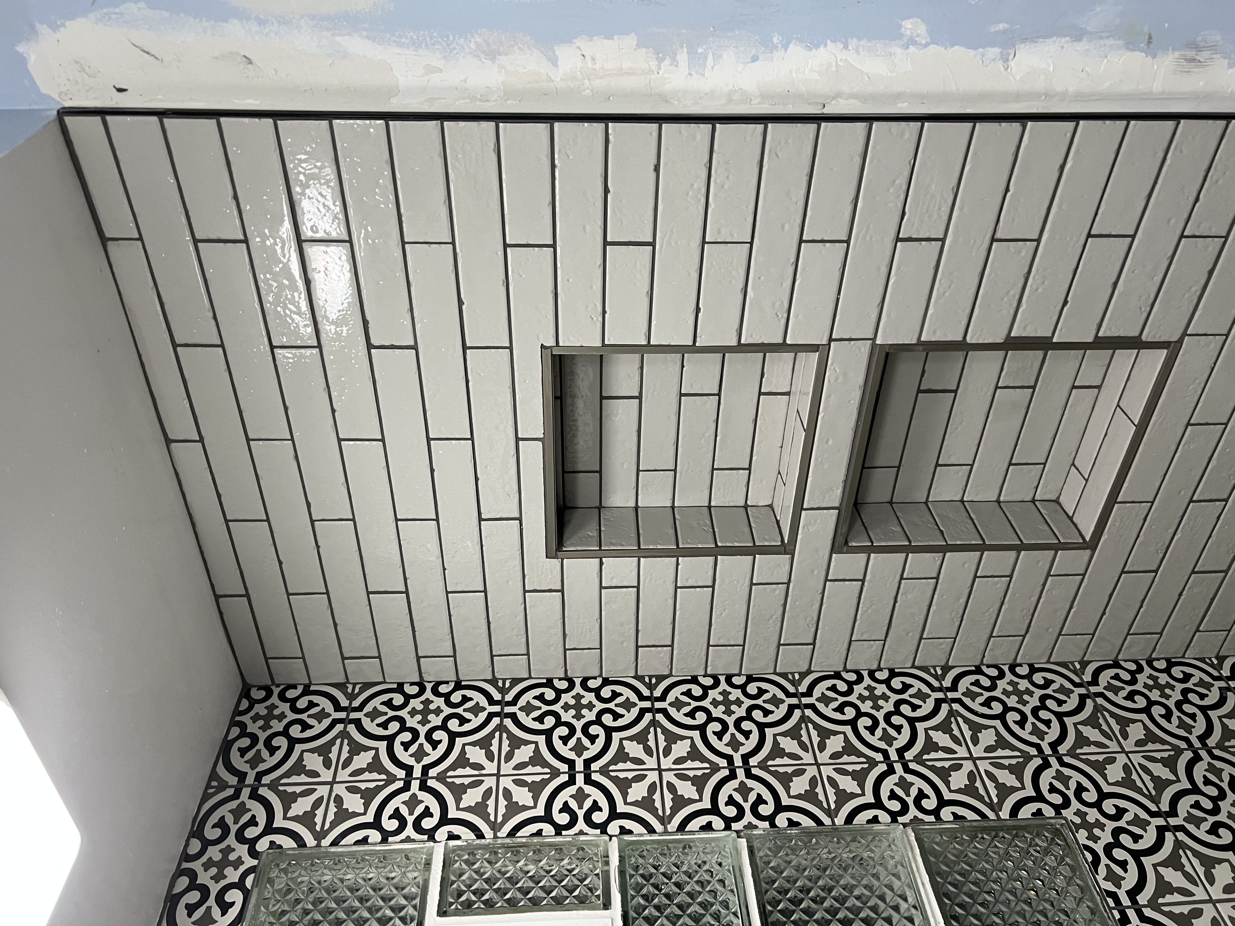 Bathroom Shower Tiling Design