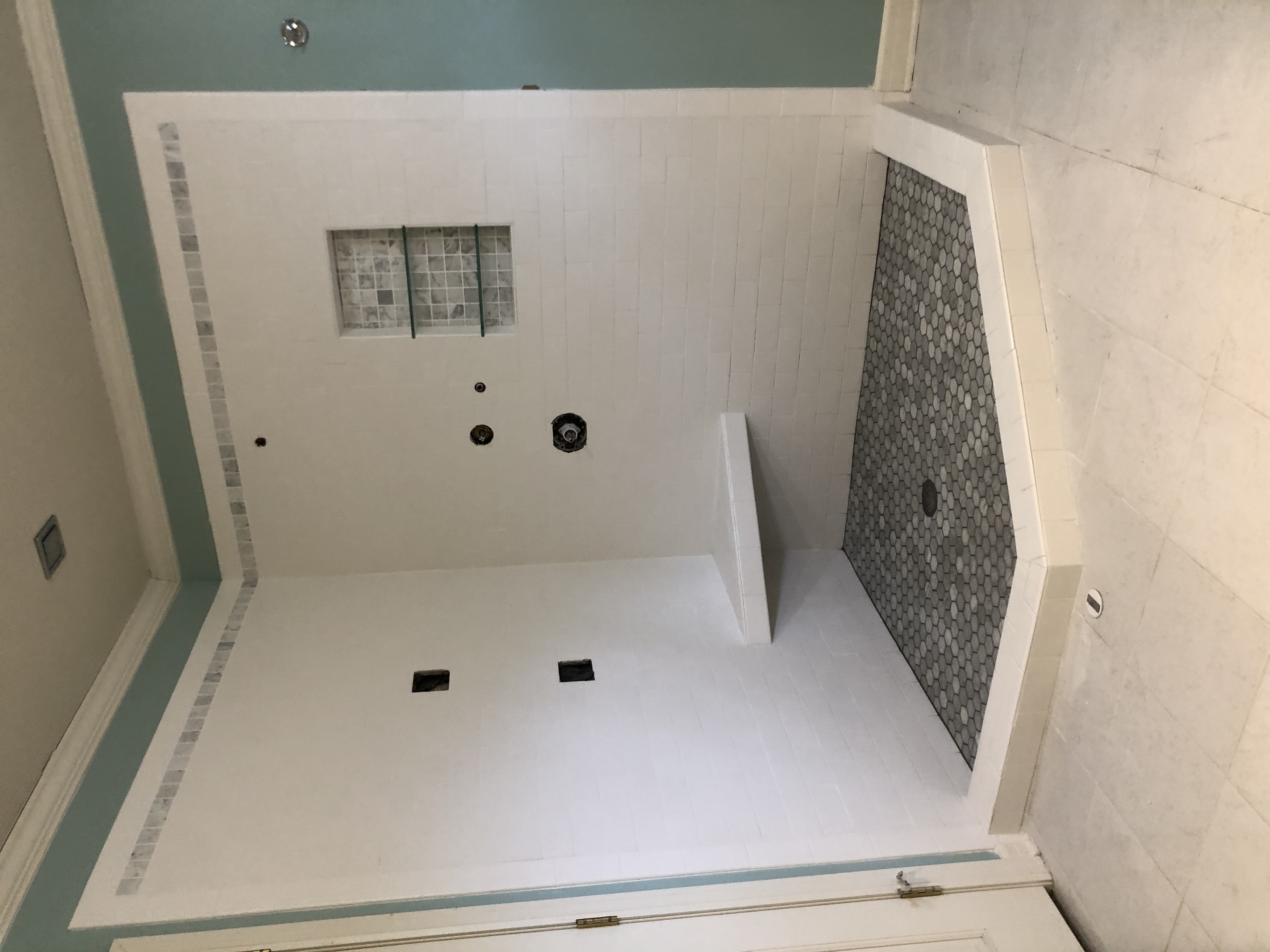 Shower Tile Installed in Wisconsin